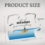 Akrylový blok „Mindset is everything“ - Image 3