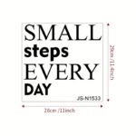 Samolepka „SMALL steps EVERY DAY“ - Image 3